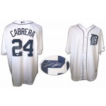 Miguel Cabrera signed Detroit Tigers baseball jersey JSA Authenticated